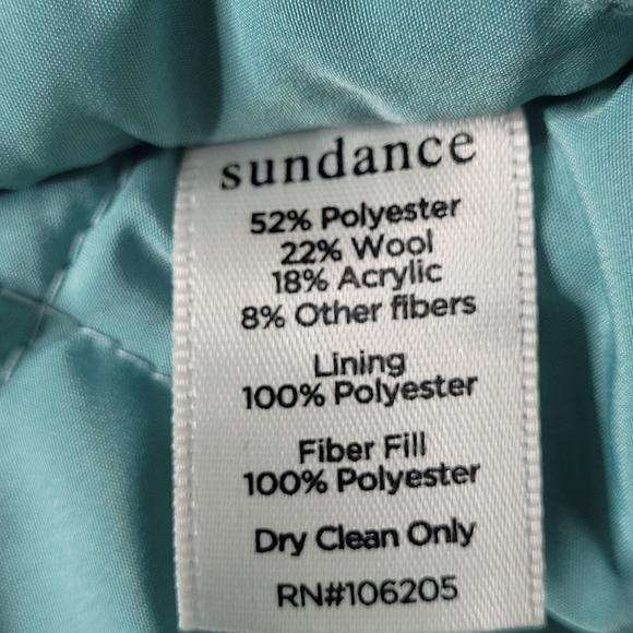 Sundance Plaid Flannel Shirt Jacket - Size PL - Picture 11 of 11